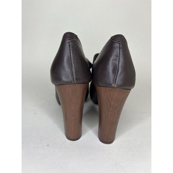 Joie Shoes Pumps Heels Women Size 36 US 6 Brown Leather - Picture 5 of 13